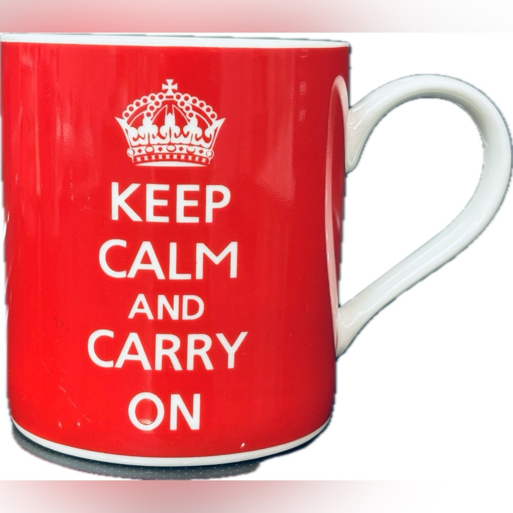 Classic Red Motivational Mug